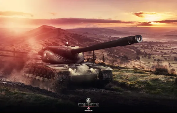 Игры, Арт, World of Tanks, T57 Heavy Tank, Wargaming, FuriousGFX