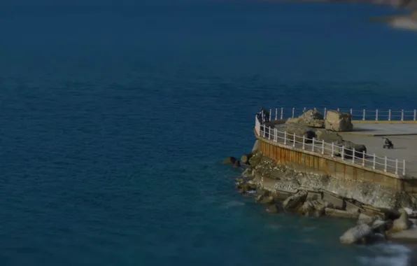 Море, день, Туапсе, Пейзаж, черное море