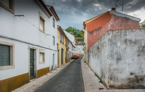 Картинка Улочка, Португалия, Street, Portugal, Tomar, Томар