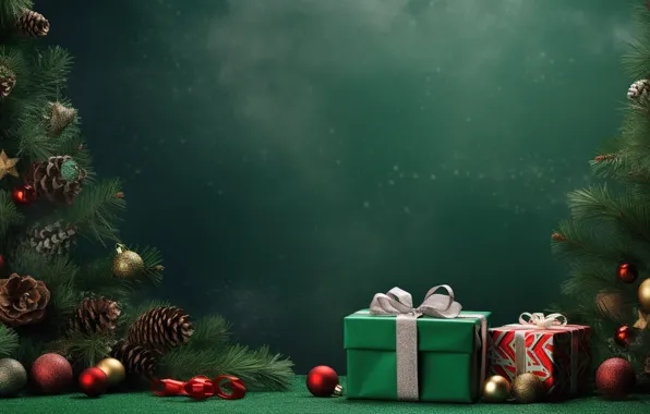Украшения, шары, елка, Новый Год, Рождество, подарки, new year, happy