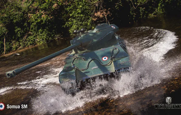 WoT, World of Tanks, Wargaming, Somua SM