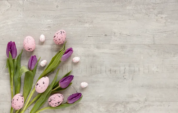 Цветы, яйца, тюльпаны, flowers, easter