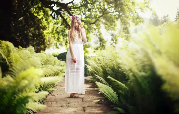 Картинка лето, девушка, Barbora