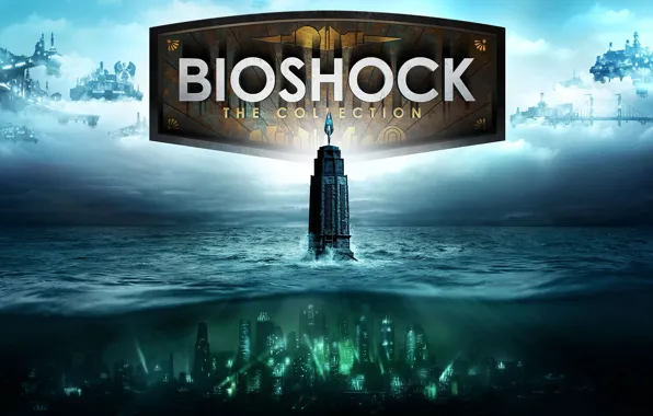 Картинка Bioshock, 2K Games, BioShock Infinite, PlayStation 4, Xbox One, BioShock: The Collection, Bioshock 2