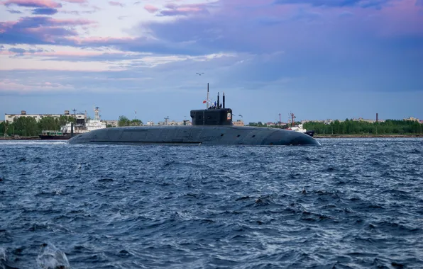 Россия, Атомный подводный ракетный крейсер, АПРК пр. 955А Борей-А К-549 Князь Владимир