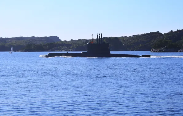 Лодка, подводная, дизельная, uthaug, вмс норвегии