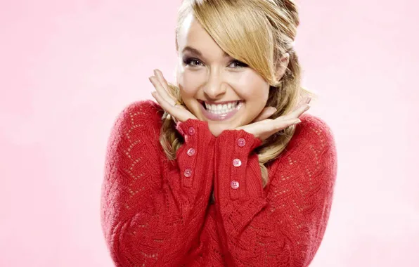 Улыбка, актриса, Hayden Panettiere, блондинка, Хейден Панеттьер, smile, blonde, actress