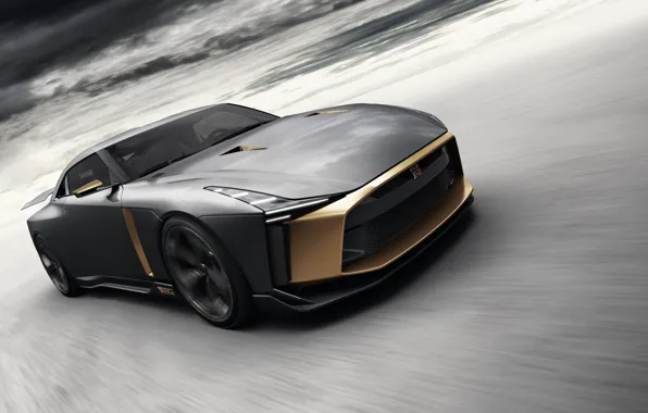 Concept, Nissan, 2018, ItalDesign, GT-R50
