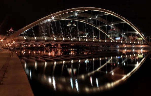 Картинка мост, город, Portland