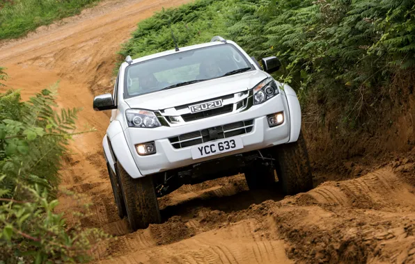 Картинка песок, пикап, Isuzu, 2016, Arctic Trucks, D-Max, UK version, AT35