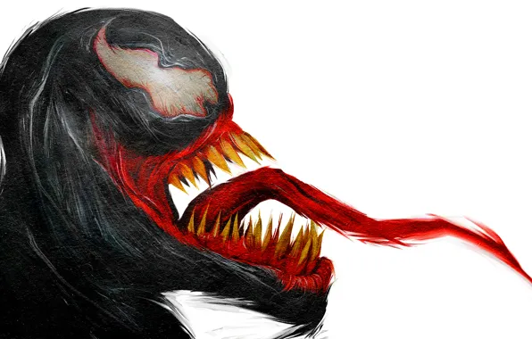 Язык, Venom, Eddie Brock, symbiote