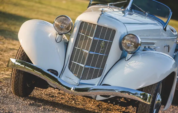 Car, classic, american, 1935, Supercharged, Speedster, Eight, Auburn