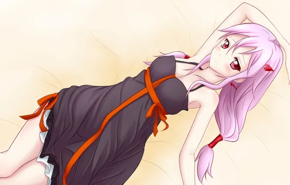 Девушка, платье, Guilty Crown, корона вины
