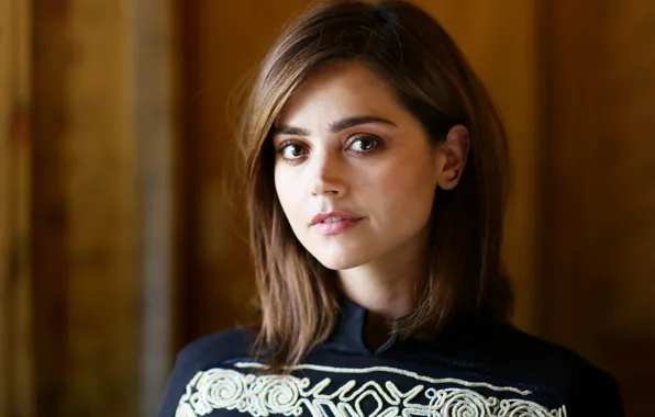 Девушка, актриса, фотосессия, Доктор Кто, 2016, Дженна Коулман, Jenna Coleman, The Telegraph