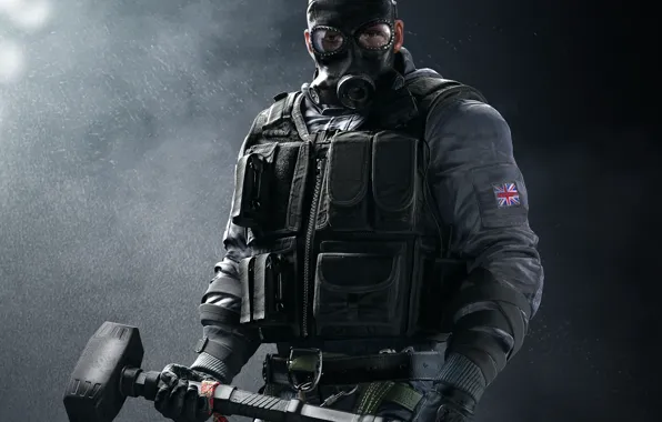 Ubisoft, Game, Tom Clancy's Rainbow Six: Siege, SAS Sledge, TheVideoGamegallery.com