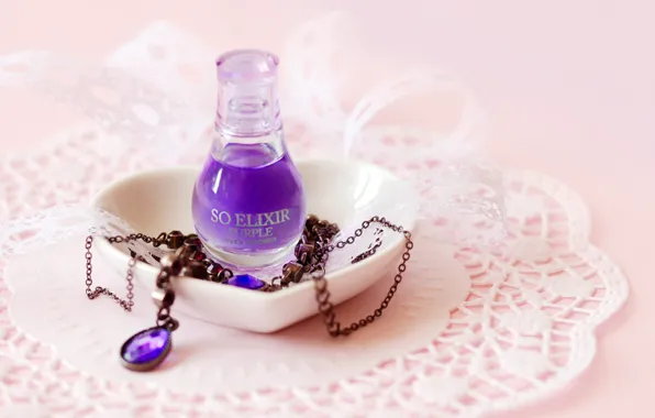 Фиолетовый, стиль, фон, обои, камень, жидкость, ожерелье, украшение