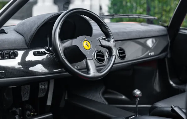 Картинка Ferrari, F50, dashboard, Ferrari F50, torpedo