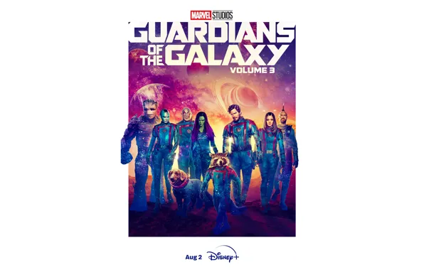 Картинка movie, poster, Marvel Studios, Guardians of the Galaxy Vol. 3