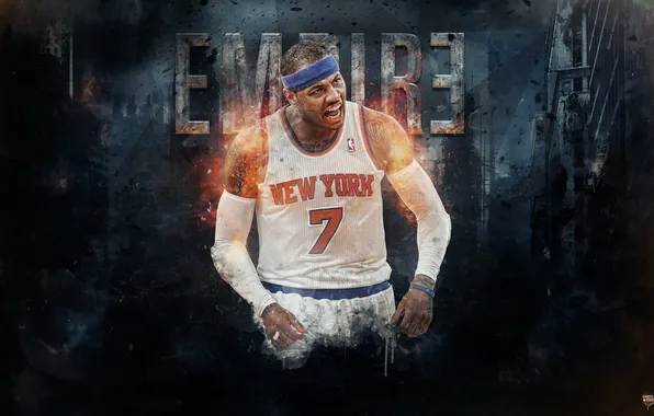 Картинка Спорт, Баскетбол, Нью Йорк, New York, NBA, Никс, Knicks, Игрок