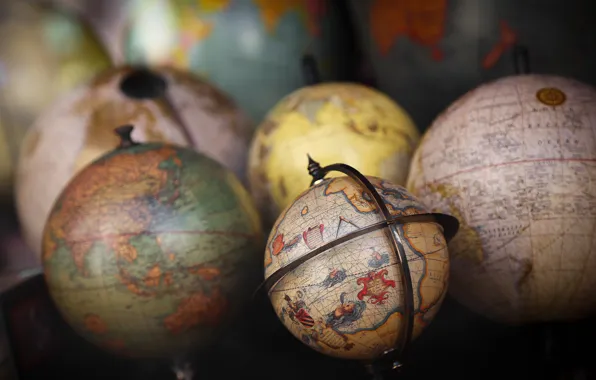 Картинка мир, карта, глобусы