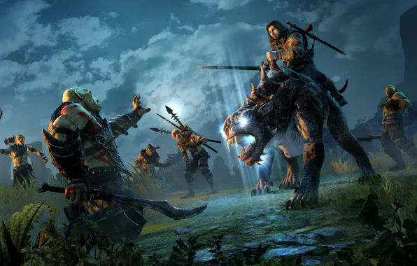 Warrior, Beast, Video Game, Orcs, Warner Bros. Interactive Entertainment, Monolith Productions, Middle-earth: Shadow of Mordor, …