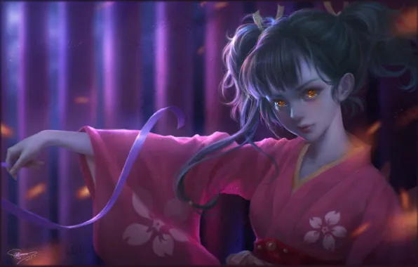 Девушка, аниме, арт, Koutetsujou no Kabaneri