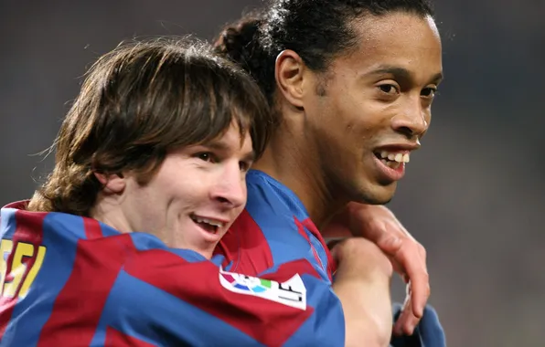 Lionel Messi, Barcelona, Ronaldinho