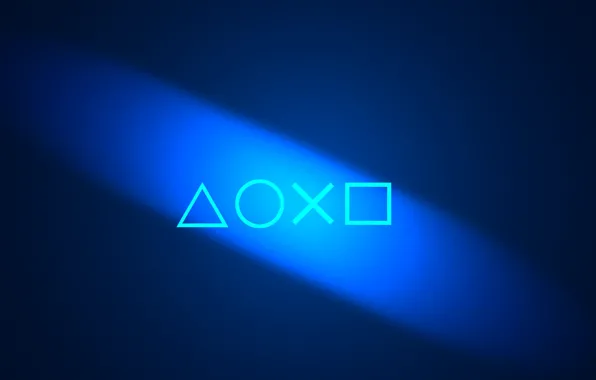 Обои круг, sony, ps3, крестик, треугольник, playstation, ps4, квдрат на ...
