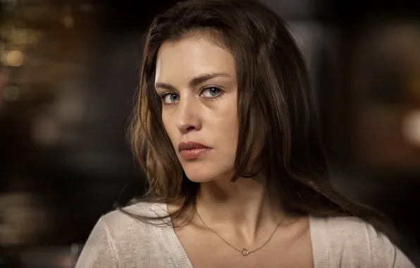Взгляд, поза, актриса, Hannah Ware, Ханна Уэр
