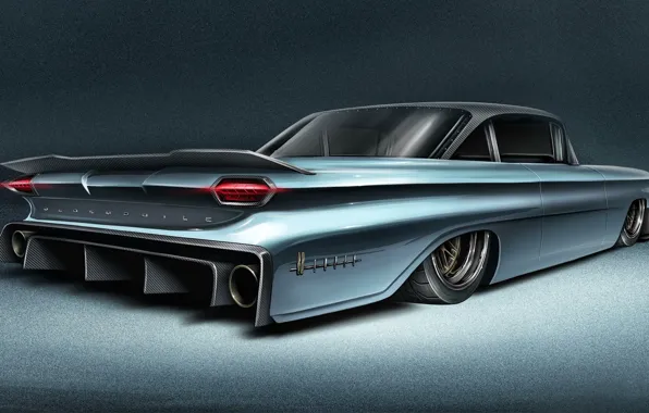 Car, Art, Transport & Vehicles, Andreas Wennevold, 60' Oldsmobile Dynamic 88, by Andreas Wennevold, Oldsmobile …