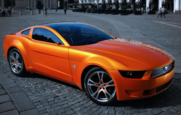 Mustang, concept, ford, giugiaro