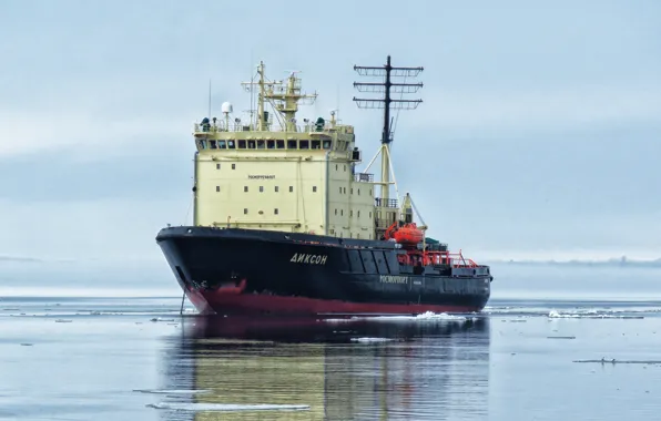 Море, Ледокол, Диксон, Icebreaker, Росморречфлот, Росморпорт, M/V DIKSON, DIKSON