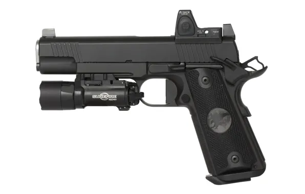 Пистолет, оружие, 9mm, полуавтоматический, Nighthawk Custom, Shadow Hawk
