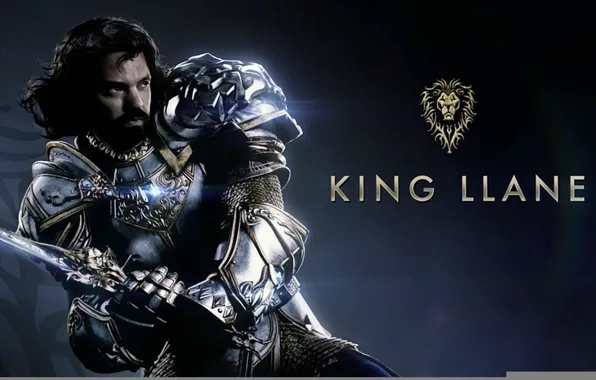 Cinema, sword, logo, game, Warcraft, lion, man, rpg