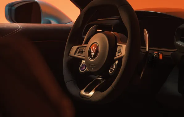 Maserati, купе, руль, суперкар, supercar, Limited Edition, 2025, Maserati MCPURA