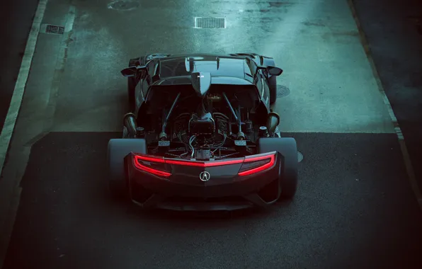 Асфальт, автомобиль, люк, NSX, megaquick