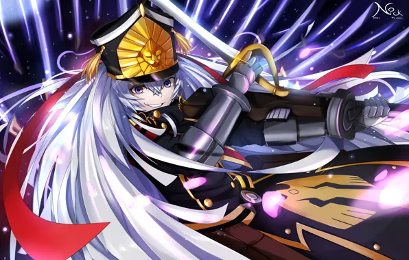 Game, anime, chibi, sakura, fight, asian, warrior, japanese