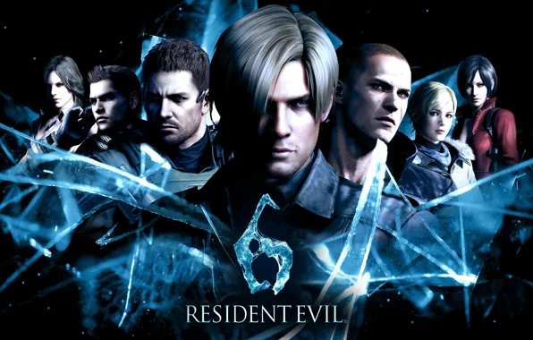 Картинка Resident Evil, Resident Evil 6, Leon Scott Kennedy, Helena Harper, Chris Redfield, Sherry Birkin, Ada …