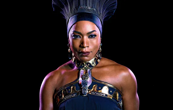 Cinema, woman, movie, film, necklace, Black Panther
