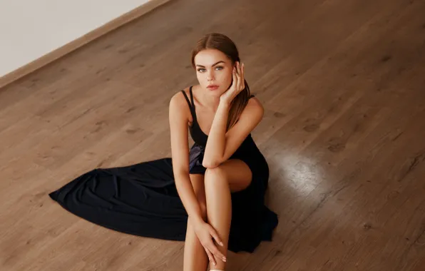 Взгляд, девушка, поза, балерина, Dasha, Сасин Александр