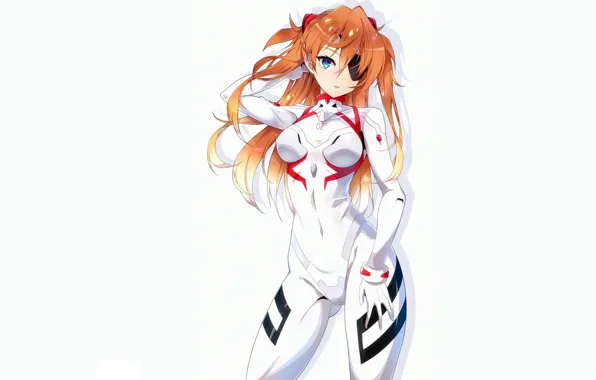 Girl, white, sexy, Anime, Asuka, pretty, cute, Evangelion