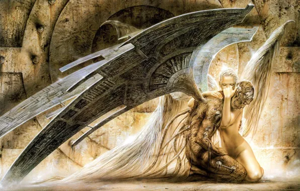 Картинка Ангел, Angel, Luis, Royo