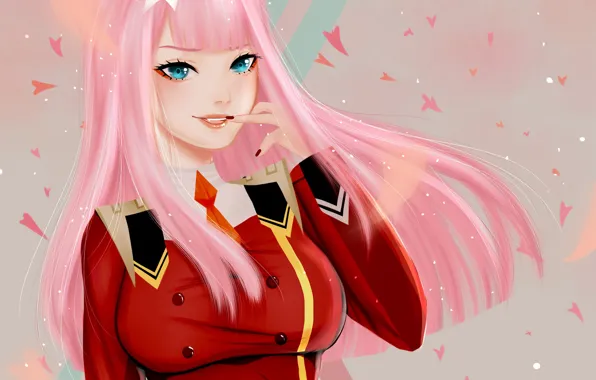 Девушка, 002, Darling In The Frankxx, Милый во Франксе