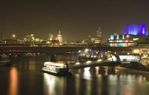 City, wallpaper, night