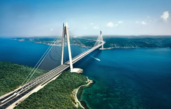 Istanbul, marmara sea, yavuz sultan selim bridge