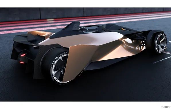 Картинка Ниссан, концепт, racing car, technology, streamlined shapes, Nissan Ariya Single Seater, Nissan Motor