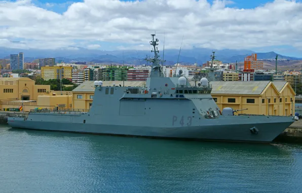 ВМС Испании, патрульный корабль, Relampago, P43