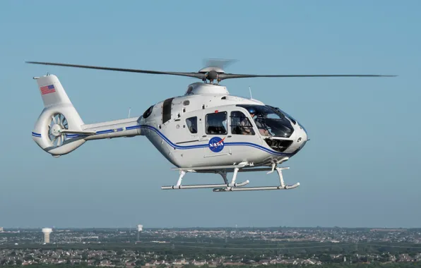 Винт, Вертолет, NASA, Пилот, Кокпит, Airbus Helicopters, H135, Airbus Helicopters H135