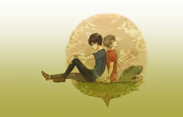 Арт, парни, друзья, Zankyou no Terror