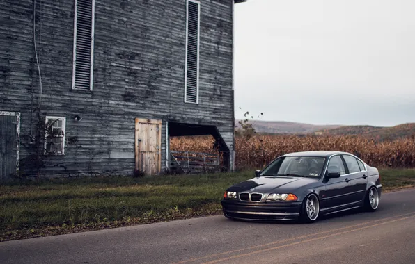 Картинка бмв, BMW, E46, stance, 325